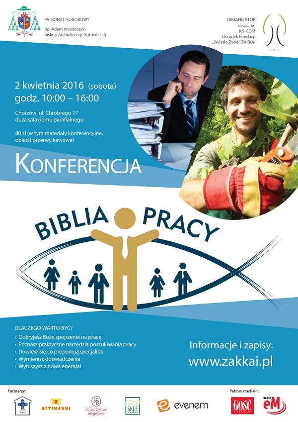 Konferencja Biblia o pracy w Chorzowie