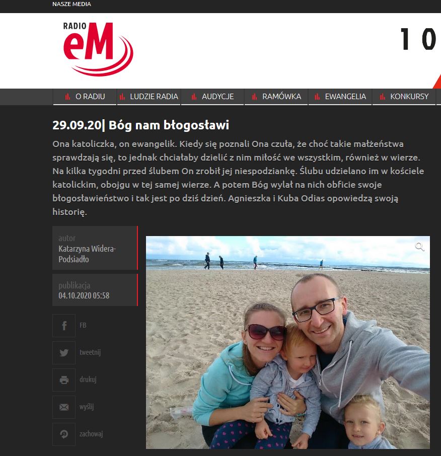 Radio eM – Bóg nam błogosławi