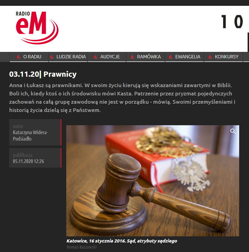 Radio eM – Prawnicy